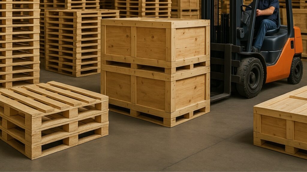 hero image pallet and crate